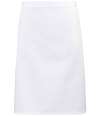 PR151 Colours Mid Length Apron White colour image